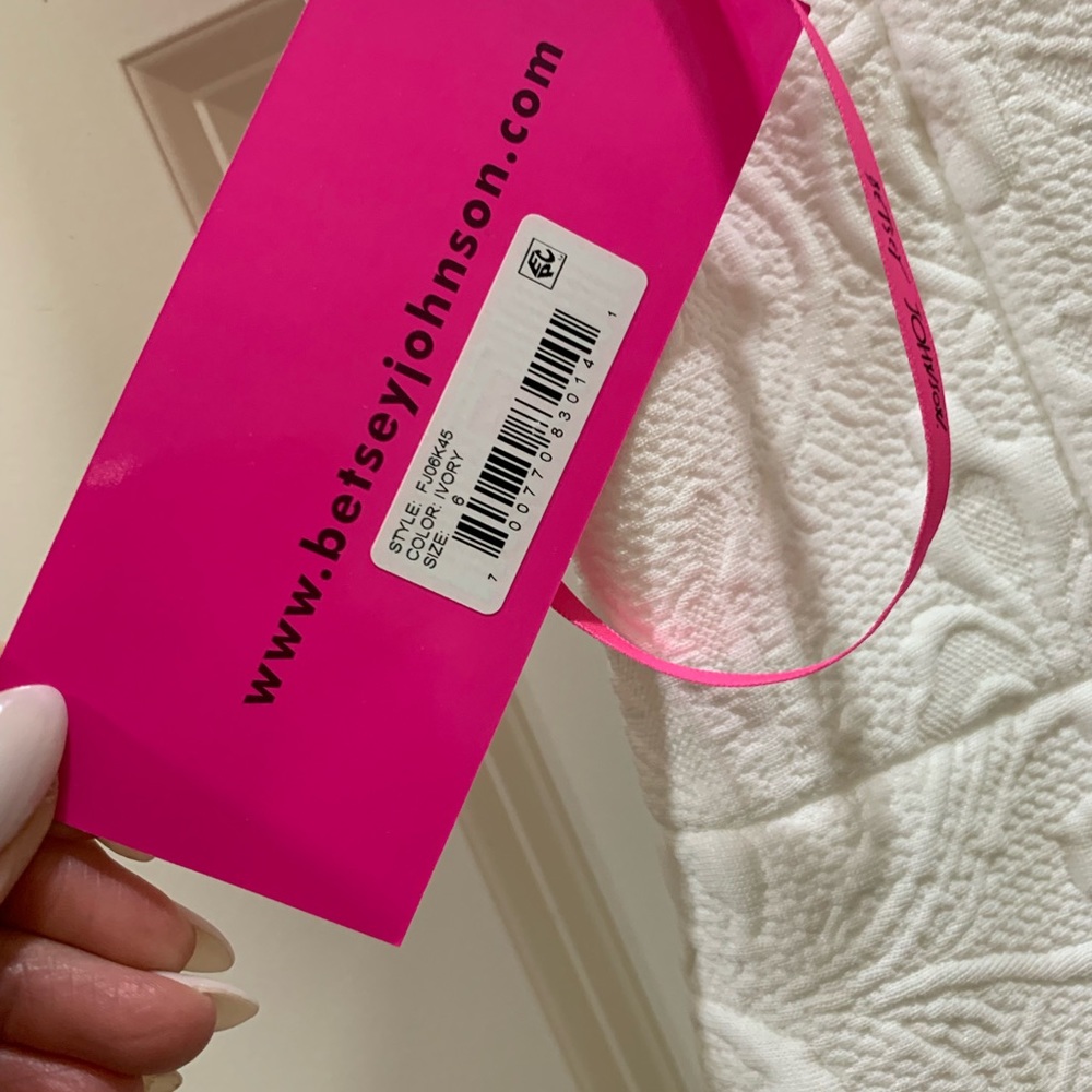 Betsey Johnson White Dress